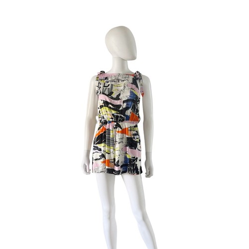 The Bikini Lab Swimsuit Cover Up Romper Extra Large