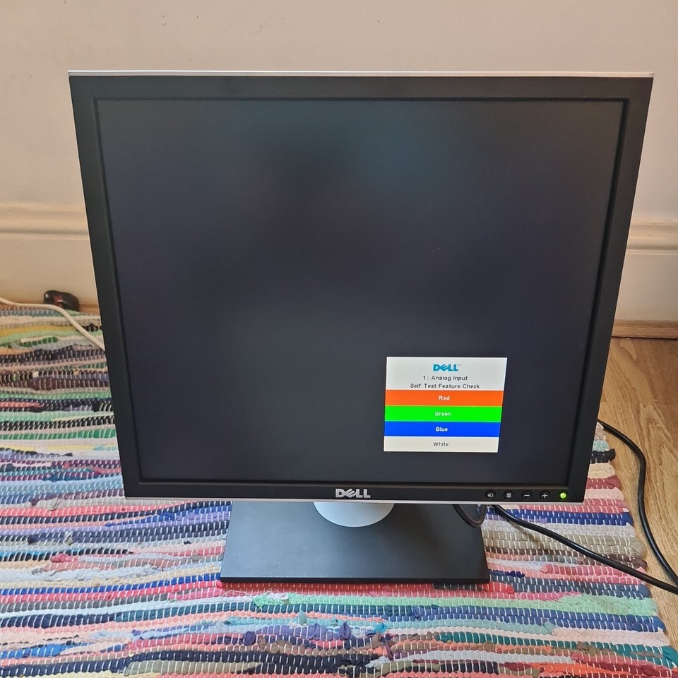 Dell 1907FPt 19 Inch LCD Monitor + Cables eBay