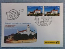 First Day Cover Bratislava Collectors Days 2014 Slovakia Albrechtsburg Meissen