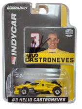 Greenlight 10876 2020 Helio Castroneves Signed Autographed w/COA 1/64 Scale