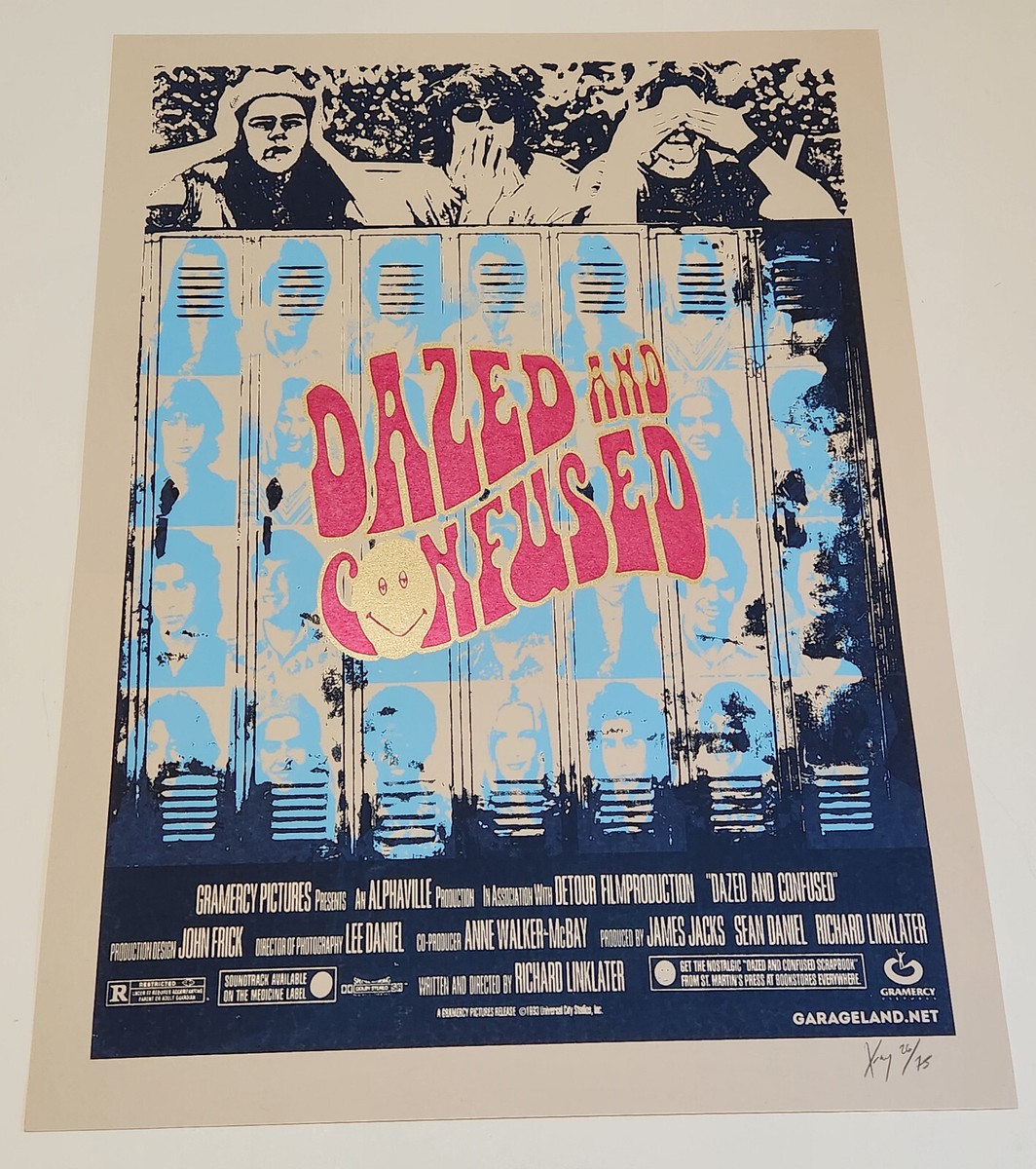 DAZED and CONFUSED – Print – Art by X-Ray, Signed/Numbered – 2018