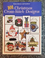 101 CHRISTMAS CROSS STITCH DESIGNS Better Homes and Gardens Booklet 1999 NEW