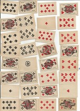 Kartenspiel 5cm -3,5cm Alt 32 karten Werbung Mireille Jambon Pate Provisetto