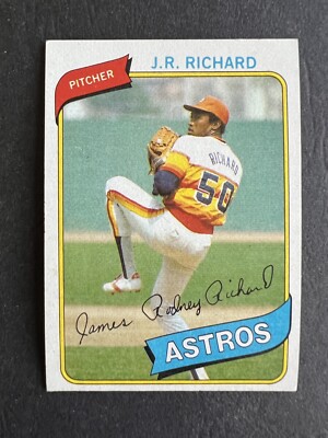1980 Topps J.R. Richard #50 - 50% off 5 or more under $5