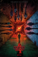 Stranger Things 4 - TV Show Poster (Season 4 - Regular Style 1) (Size: 24 x 36")