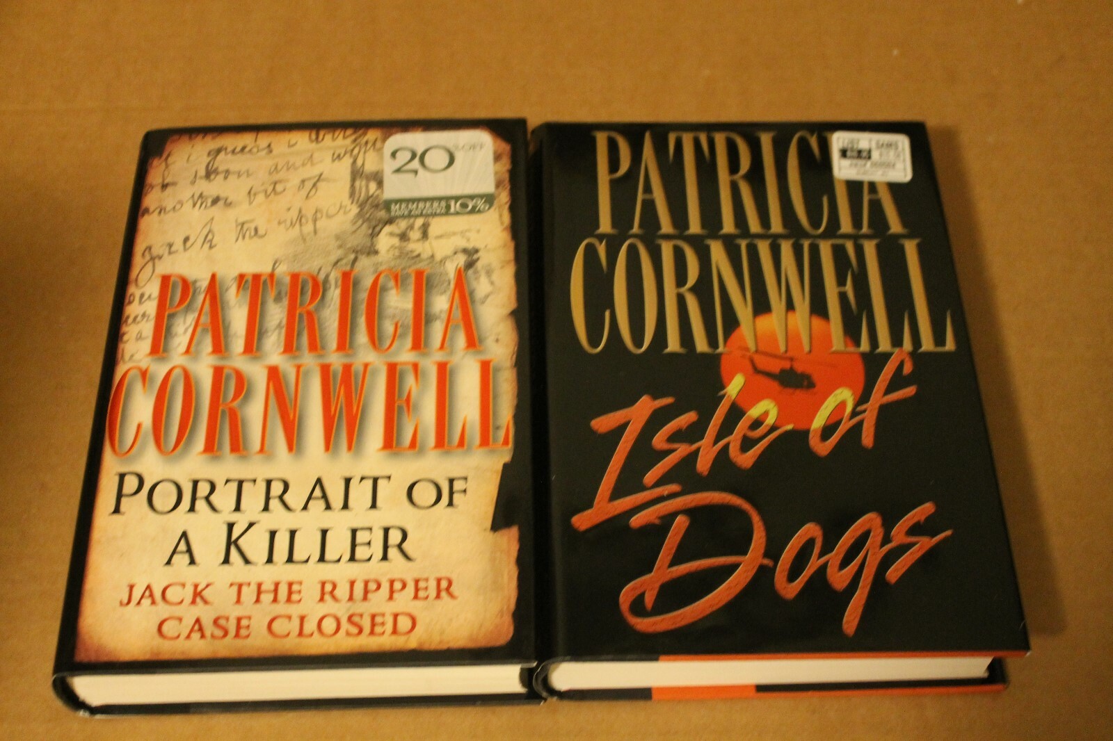 PATRICIA CORNWELL 10 BOOKS JACK THE RIPPER SCARPETTA PREDATOR TRACE ISLE OF DOGS