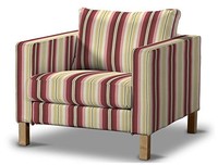 Franc Textile 619–141–12 Karlstad Arm Chair One Seater Burdeaux Fabric Mirella / Franc Textile 619–141–12 Karlstad Arm Chair One Seater Burdeaux Fabric Mirella /