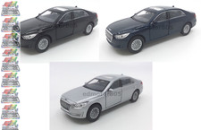 Hyundai GENESIS G90 1:34-1:39 Die Cast Car Silver Black Blue Collection New