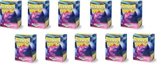 Dragon Shield Matte Purple Sleeves Display Case - Standard Size - 10 Packs - New