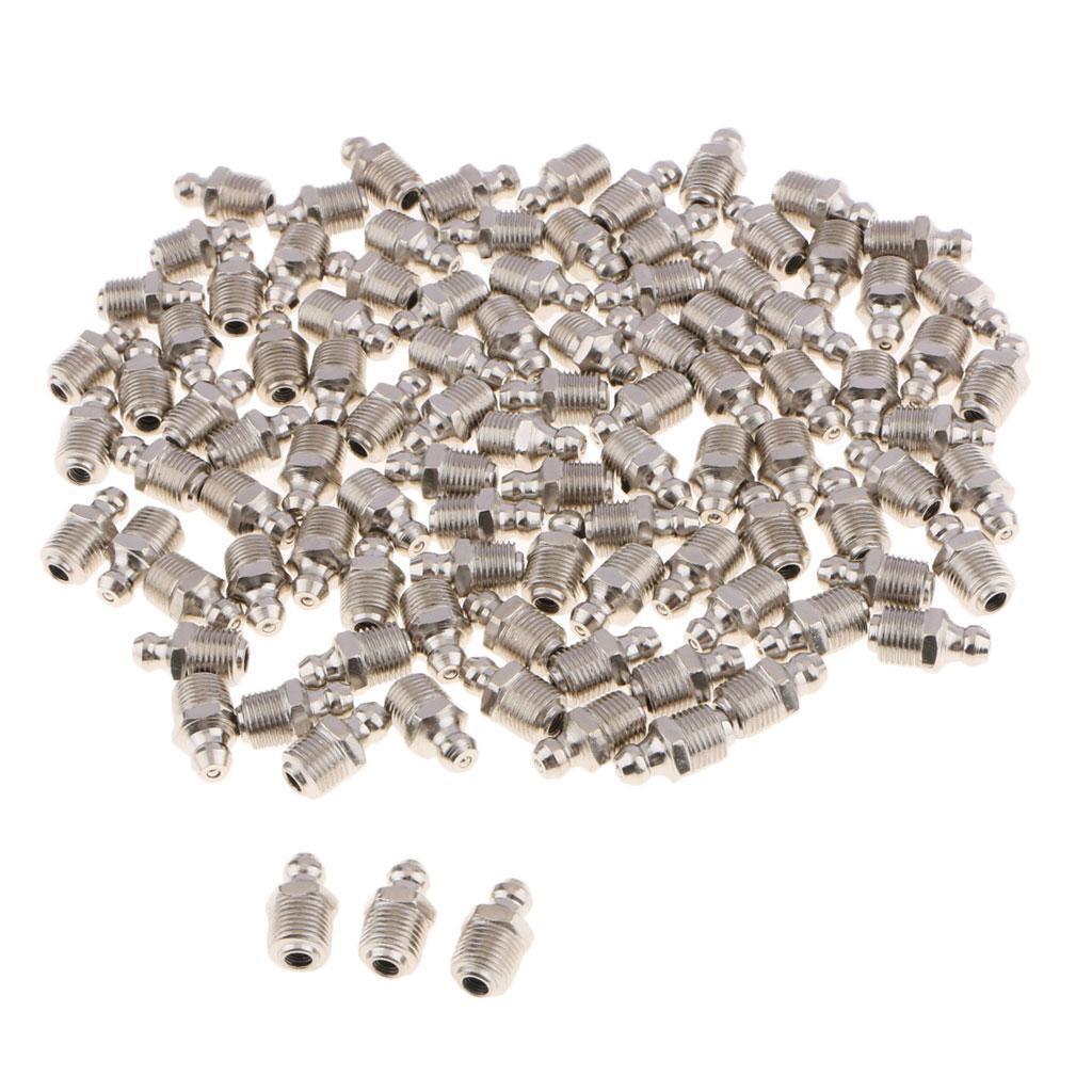 100pcs Straight Brass Fitting Assortment Kits M8*1 eBay