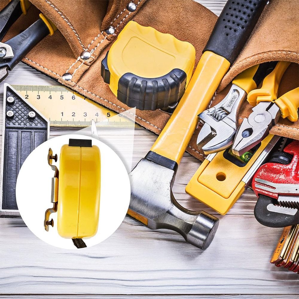 Durable Tape Measure Holder Metal Measuring Tape Belt Holder Measure