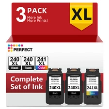 PG-240XL CL-241XL Ink Printer for Canon PIXMA MG3600 MG3620 MG3520 MG3220 MG3122