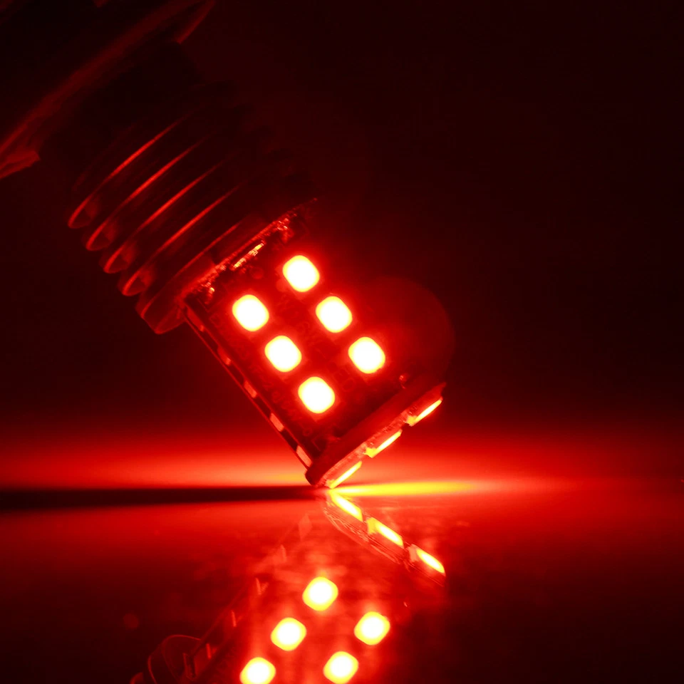 2Pcs 1156 1157 3156 3157 7440 7443 15SMD 2835 Led Canbus Error Free Lamp 12V 24V - Image 4 of 4