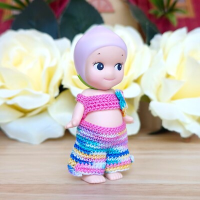 Authentic] 🍑 Peach Sonny Angel Fruit Series ✨ Handmade Crochet