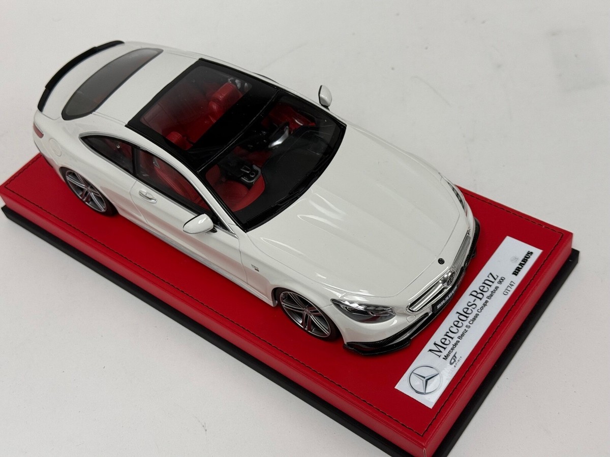 1/18 GT Spirit Mercedes Benz S Class Coupe Brabus 900 White GT747
