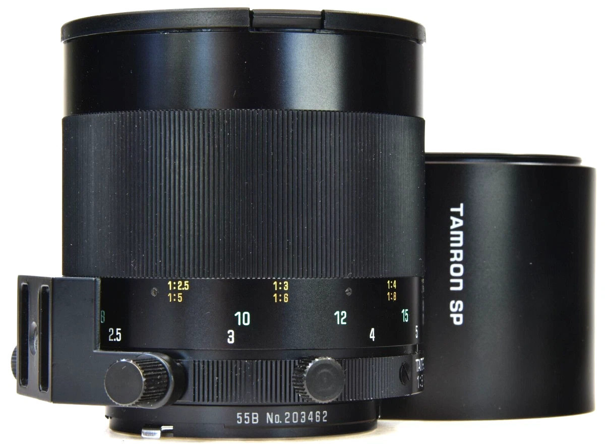 TAMRON SP 500mm F8 Mirror (55B) TAMRON SP 500mm F8 Mirror (55B)