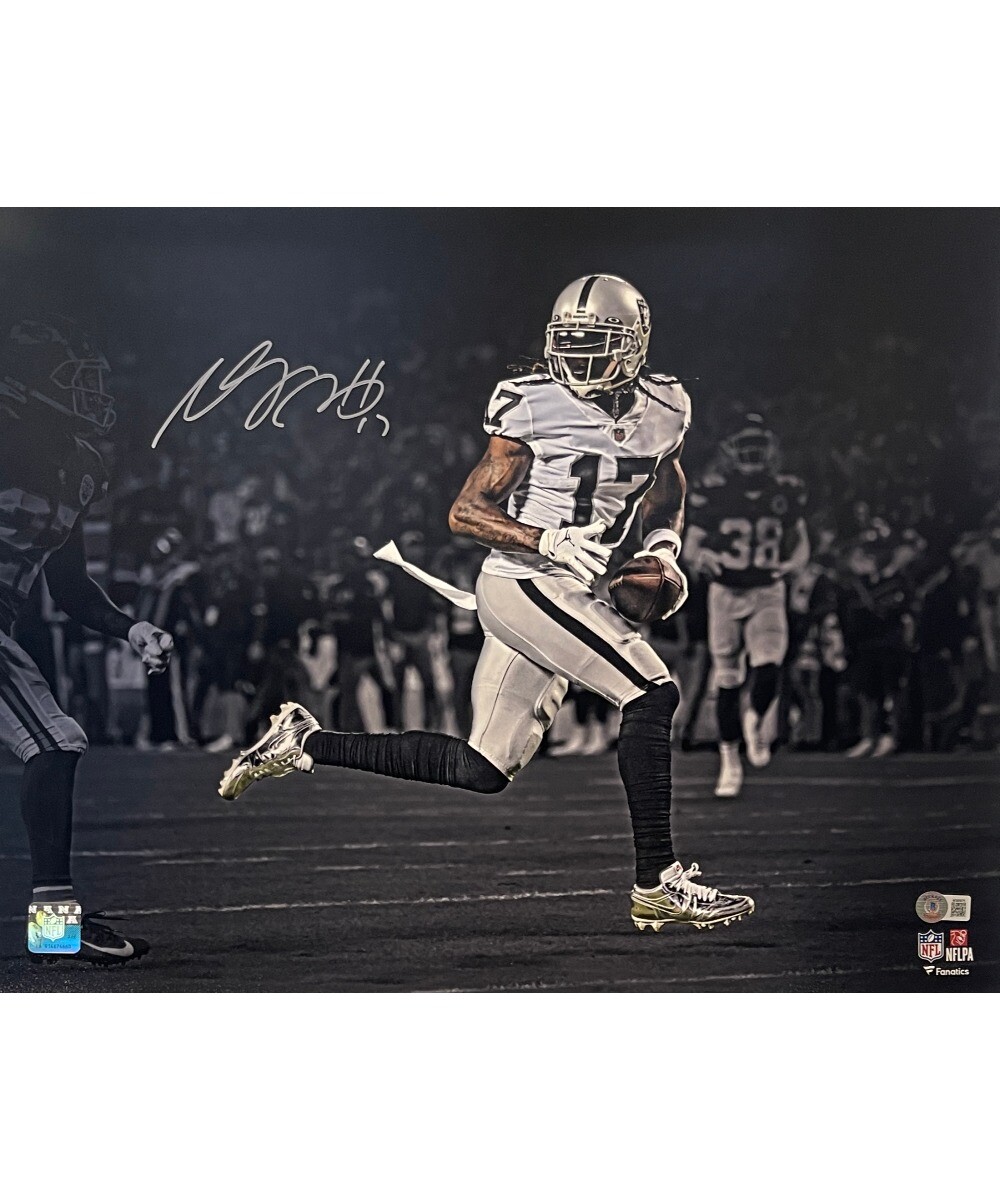 Adams Autographed Signed Las Vegas Raiders Davante 16x20 Photo Beckett 40292 