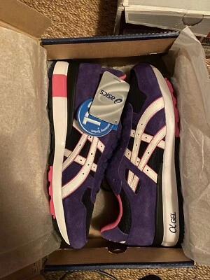 Asics GT II Purple Pink Black H302N 9001 kith Rf Ronnie Fieg III 3 volcano Og - Photo 1/4