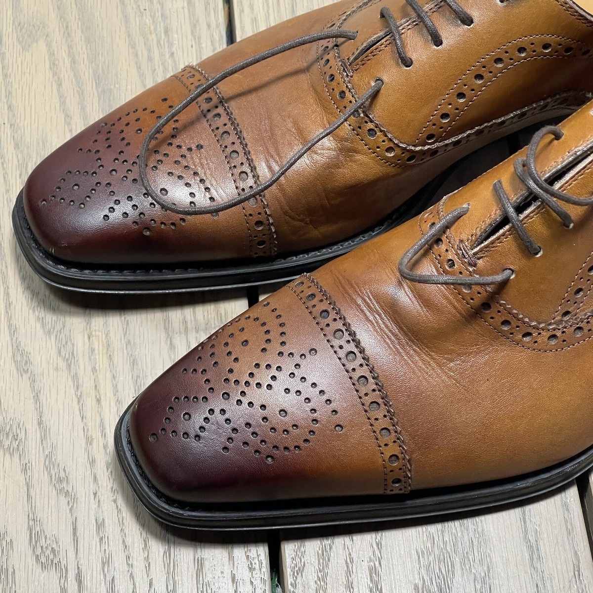 Magnanni Black and Purple Oxfords Luis Men main image 4