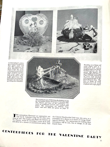 Spring 1928 Art Deco Magazine "Parties" w/ Cover by S. Wendell Campbell* - Picture 9 of 17