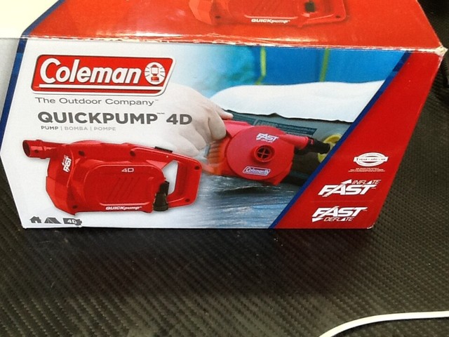 coleman quickpump 4d battery pump