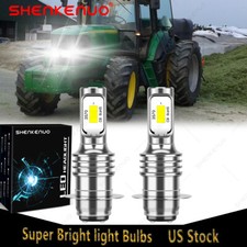 2 Led Bulbs For John Deere Headlight12v 3535w Jd850 950 1050 1250 1450 1650 12v
