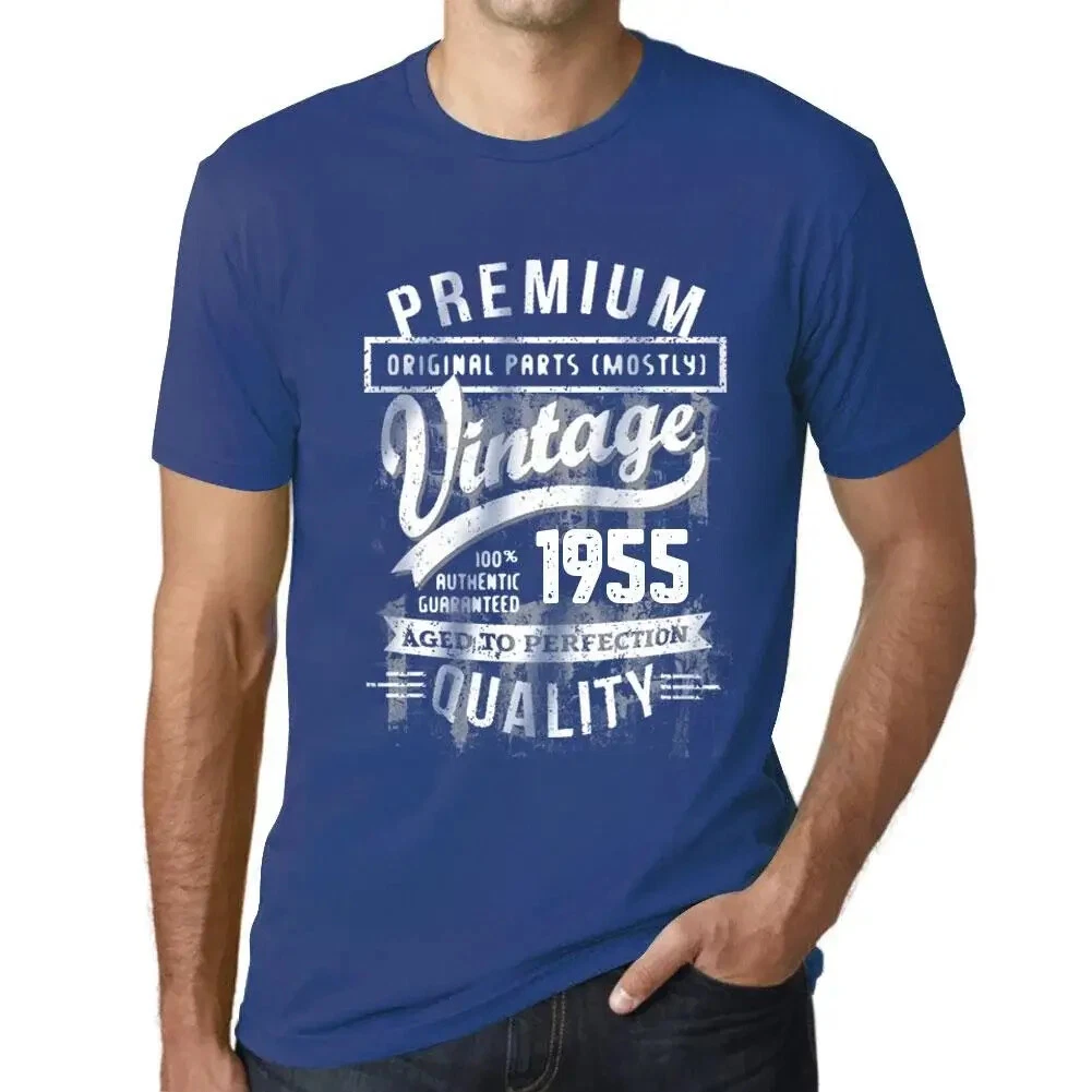 Men's Graphic T-Shirt Original Parts (Mostly) Aged to Perfection 1955 69th