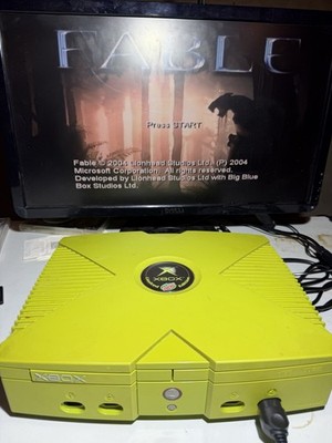Mountain Dew Original Xbox Console - Working - For Parts As Is - Read