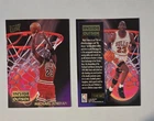 1993-94 Ultra Michael Jordan Inside Outside Card #4. Hall of Famer & The Goat