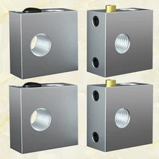 4pcs 3d Printer Heating Block 3d Printer Heater Block Treatment ( )