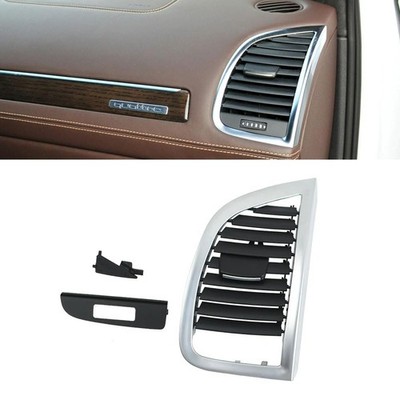 Goodithy Dashboard Air Vent Cover Trim Right for Audi Q7 2006-2015 New Chrome