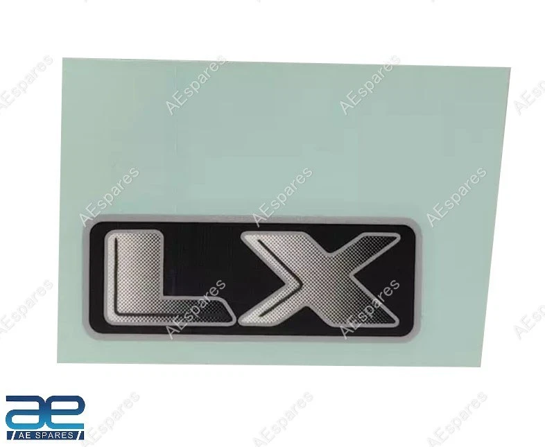 Rear LX Decal Sticker Grey For Suzuki Alto 0.8L 2010-2012 77841M79G00-ZSP