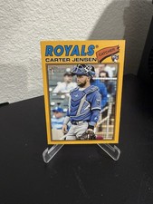 2026 Topps Heritage - Carter Jensen #199 Dark Yellow Border (RC)