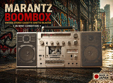 MARANTZ BOOMBOX   MINT  RaRe   Vintage Stereo Cassette Recorder