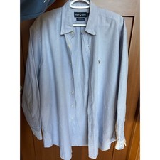 Ralph Lauren Yarmouth 100 Cotton Oxford Button-Down Blue Size 16.5/34 Men  s