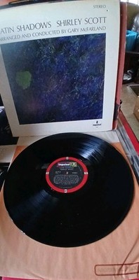 Shirley Scott Latin Shadows  (M-)  Impulse! 1972 AS-93  STEREO  RVG  Gatefold 