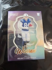 2025 Panini Select Tyler Warren Select Certified Base Rookie Card #8 Colts 