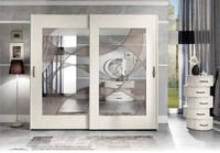 Luxus Kleiderschrank Mit SchwebetüRen Schlafzimmer Schrank SchräNke Holz Modern