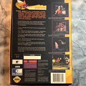 Sega Slam City with Scottie Pippen CD 32X Original Cartridge Case Game Box