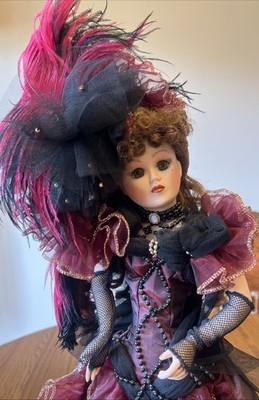 Franklin Mint Maryse Nicole “My Darlin' Lil” Ceramic Doll 20” | eBay