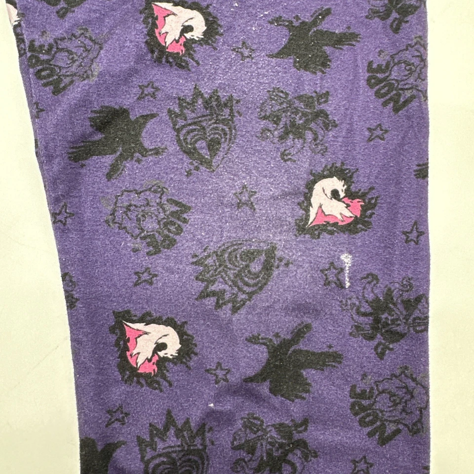 Disney Descendientes 3 Leggings Niña M 7/8 Y Púrpura Aop ..#33600 Foto 4 de 4