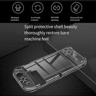 High Transparency Silica Gel Case für Nintendo Switch Konsole dünn und