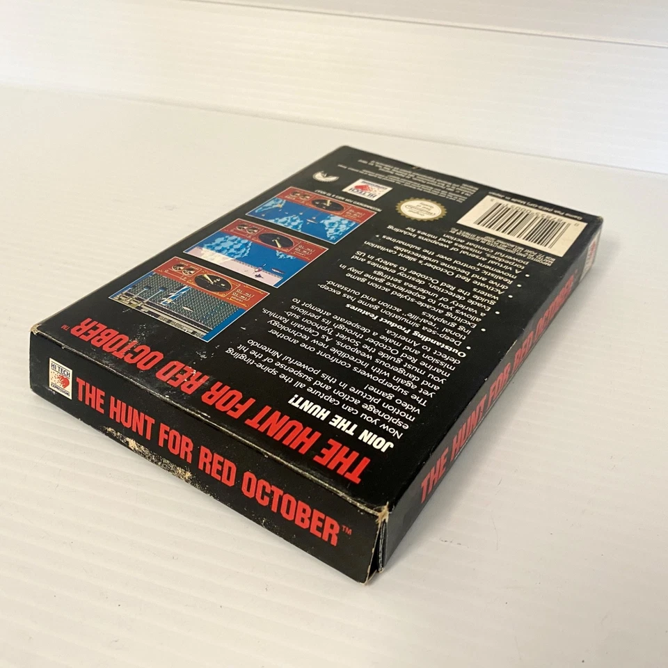 The Hunt For Red October + Box - CIB - Nintendo NES - Tested & Working - Image 4 of 4