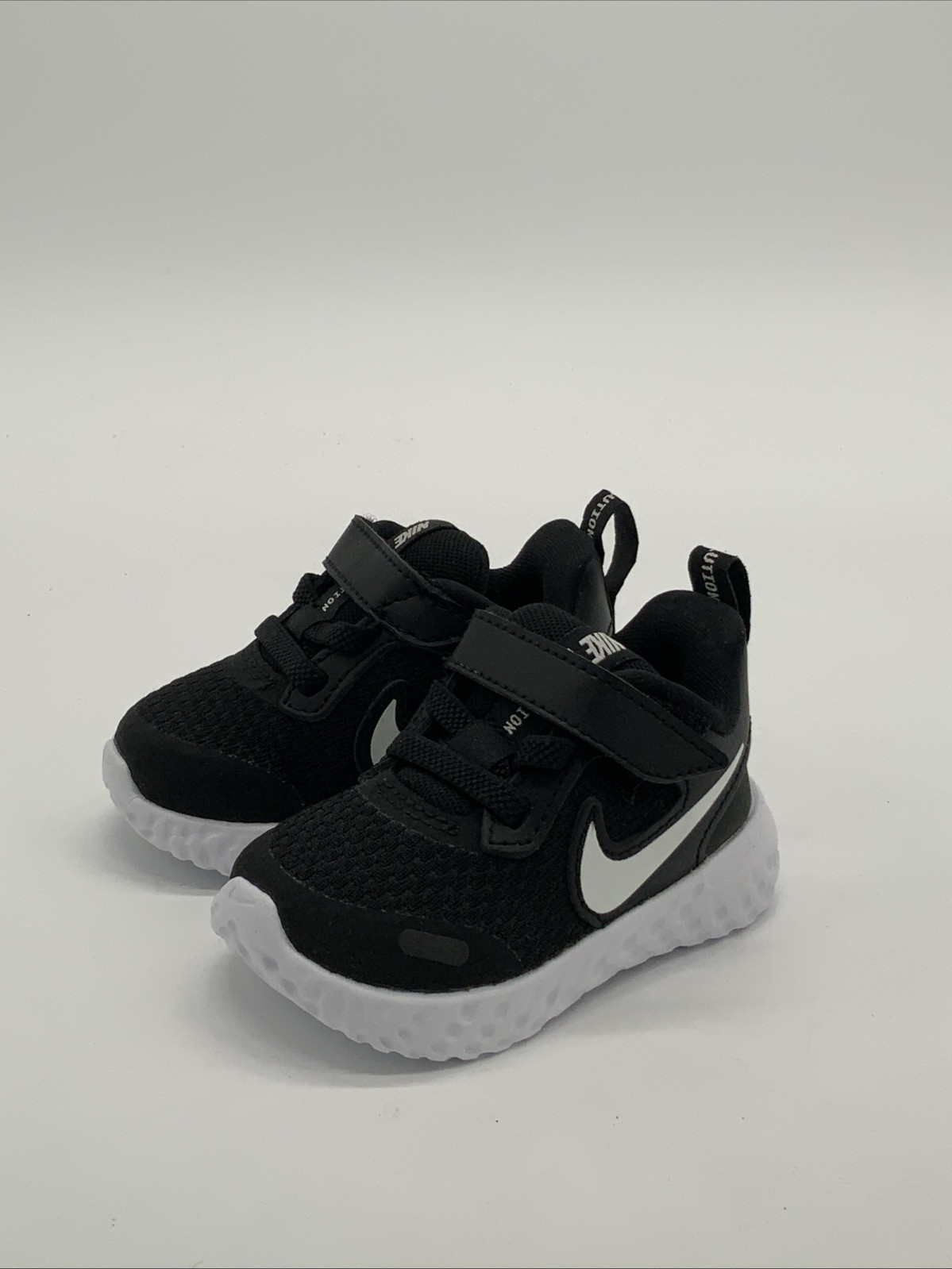 Nike Revolution 5 (tdv) Black/White Baby Size 3C BQ5673 003 