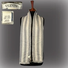 Mens Womens Oversize 100% Wool LITHUANIA lana Blanket Shawl Wrap Solid Scarf