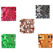 Square Sequin Wall Backdrop 30x30cm for Wedding Party Birthday Event Decor