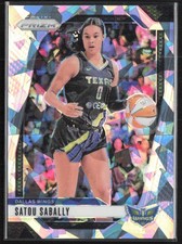 2024 Panini Prizm WNBA Ice Prizms #43 Satou Sabally Dallas Wings