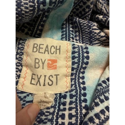 Beach By Exist Stay Salty Tie Dye Baja Hoodie XL Destin FL Drug Rug Pullover