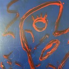 Heart Man Marker Spray Paint Painting On Canvas — photo 2