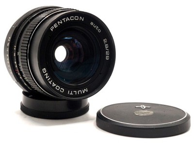 Vintage Pentacon auto 2.8 29mm Multi Coating Wide Angle M42 Lens GDR Excellent